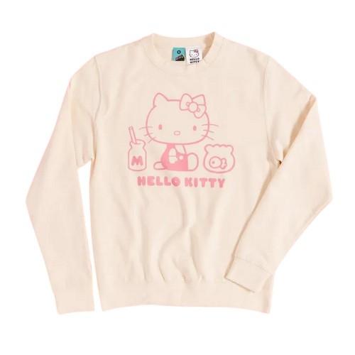 Hello Kitty Unisex Adult Outline Sweatshirt