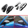 Rearview Side Mirror Cover for Ford Focus MK4 2019-2026 ABS Wing Cap Sticker Exterior Door Rear View Case Trim Carbon Fiber Look