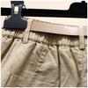 Women's Casual Skort: 2025 Korean-Style Slimming A-Line with Elastic Waist