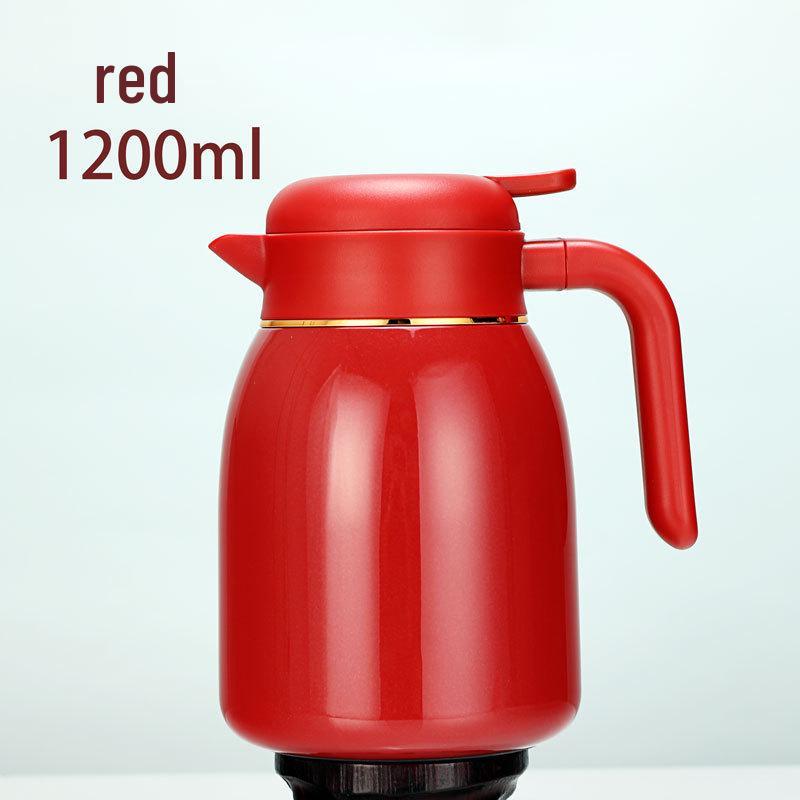 1.2L Large Capacity 304 Stainless Steel Thermos Flask, Home & Hotel Use, Engravable Hot Water Bottle.