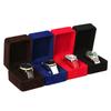 NEW Watch Box Fashion Velvet Round Corner Smartwatch Clock Storage Case Jewelry Accessories Business Packaging Boxes