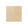 1/2/3/4gang TUYA EU WiFi Smart Touch Switch Neutral Wire/No Neutral Wire Required Wall Touch Switch Work With Alexa Google Home