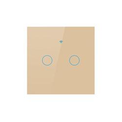 1/2/3/4gang TUYA EU WiFi Smart Touch Switch Neutral Wire/No Neutral Wire Required Wall Touch Switch Work With Alexa Google Home