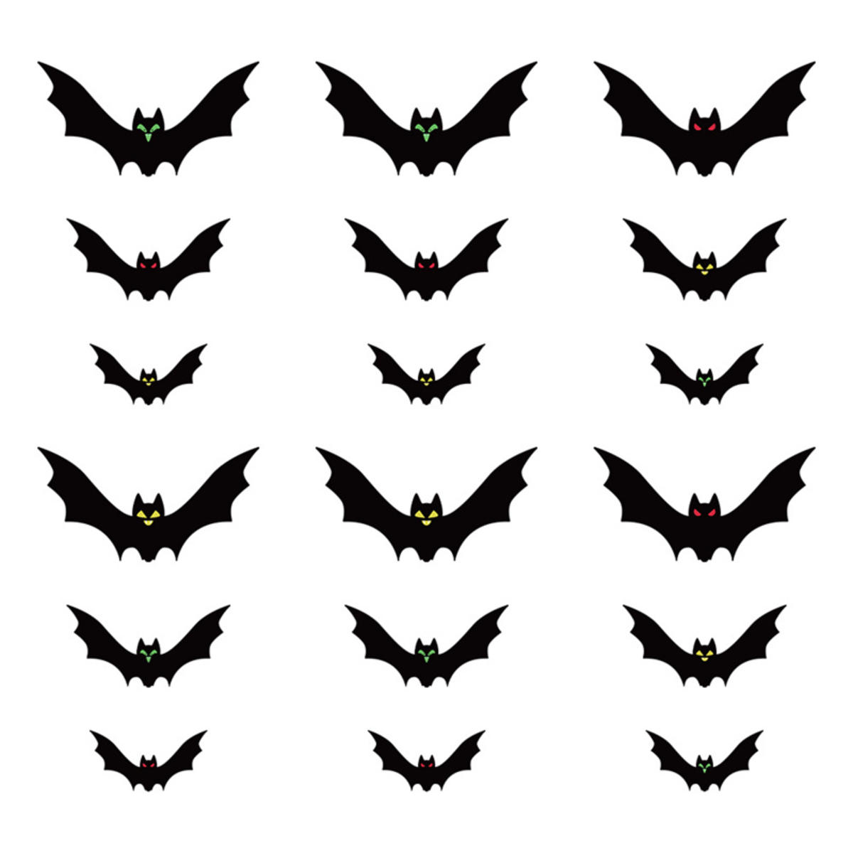 

Хэллоуин Тема Креативный Подвесной Кулон Черная Летучая Мышь Украшение Сцены для Вечеринки Для DIY Домашнего Декора Принадлежности 18PCS чёрный