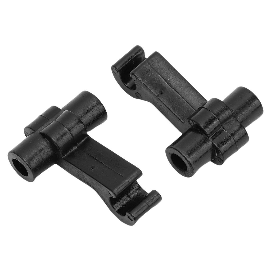 2PCS Extended Vent Window Latch Links Passenger Side Easy Installation Aluminum Wind Noise Fix Kits