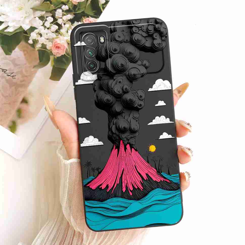For Xiaomi Poco M3 Case PocoM3 Cute Rabbit Soft Silicone Back Cover For Xiaomi Poco M3 Case 6.53'' Phone Cover Bumper Fundas