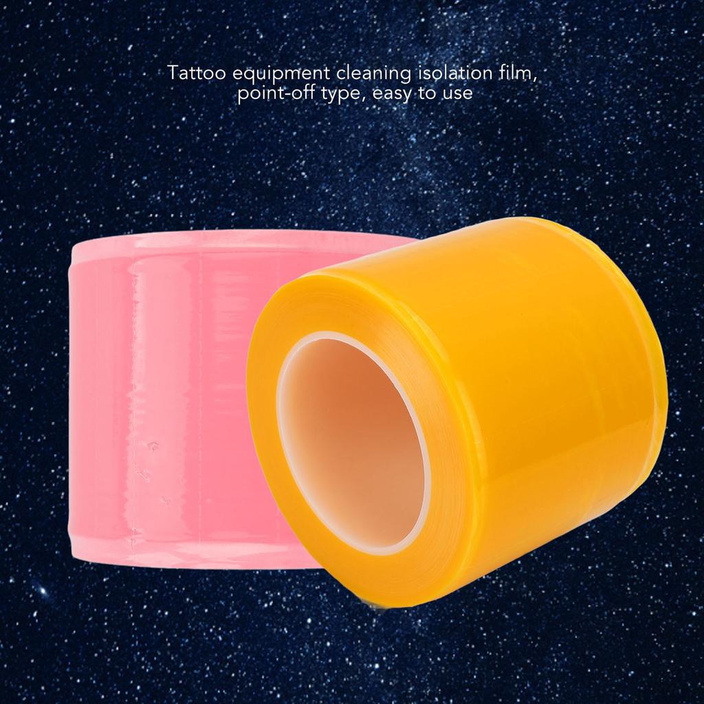 1 Roll 1200 Pcs Barrier Film Disposable Automatic Adsorption Waterproof Tattoo  Ive PE Film Barrier Tape With Base
