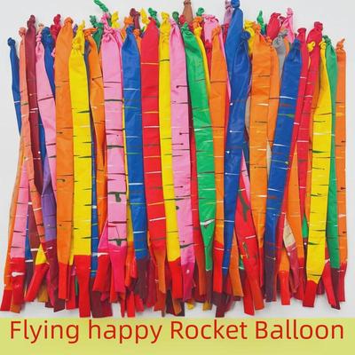 Sound-Making Flying Rocket Balloon for Kids' Outdoor Fun In the Park