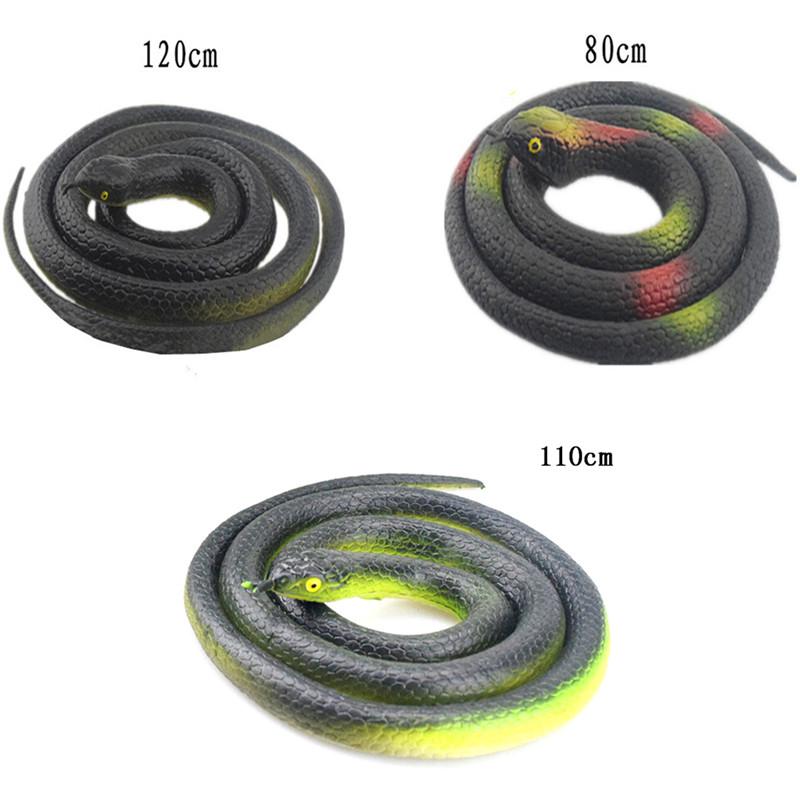 1 X Simulation Rubber Fake Snake Party Halloween Joke Prank Prop Funny Toys