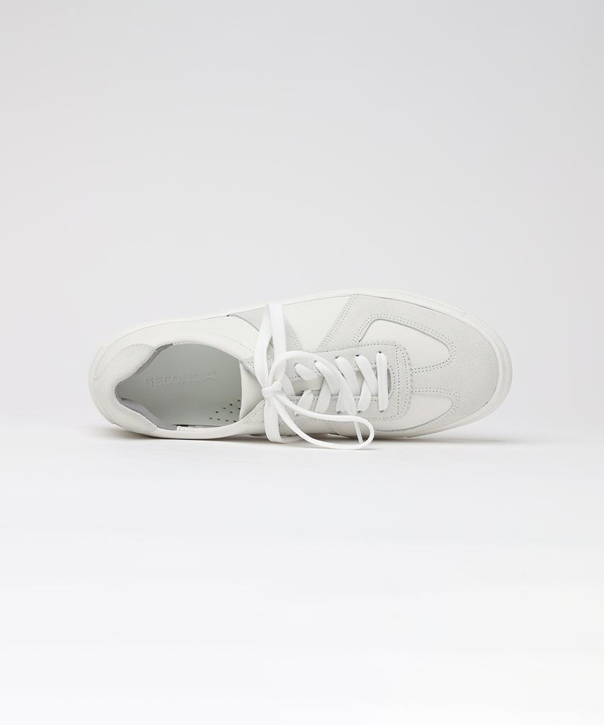 Firenze Atelier [Second.A] Simple White Sole German Army Sneakers 2Ndf2600W [White]