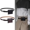 Marsupio in Pelle da Donna a Tracolla Borsa da Vita Fanny Pack Pochette da Sera Mini Borsa a Mano Marsupi in Pelle Staccabili