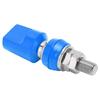 Terminal Multipurpose 4mm Brass Flat Cover M8 100A High Current Terminal Block with JackBlue