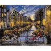 40x50cm Painting By Numbers City Scenery DIY Frame Pictures Paint By Number Venice On Canvas DIY Home Decoration