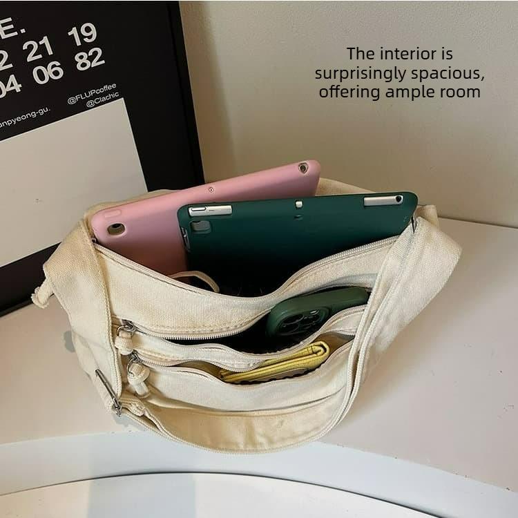 New Women's Denim Canvas Bag Messenger Bag