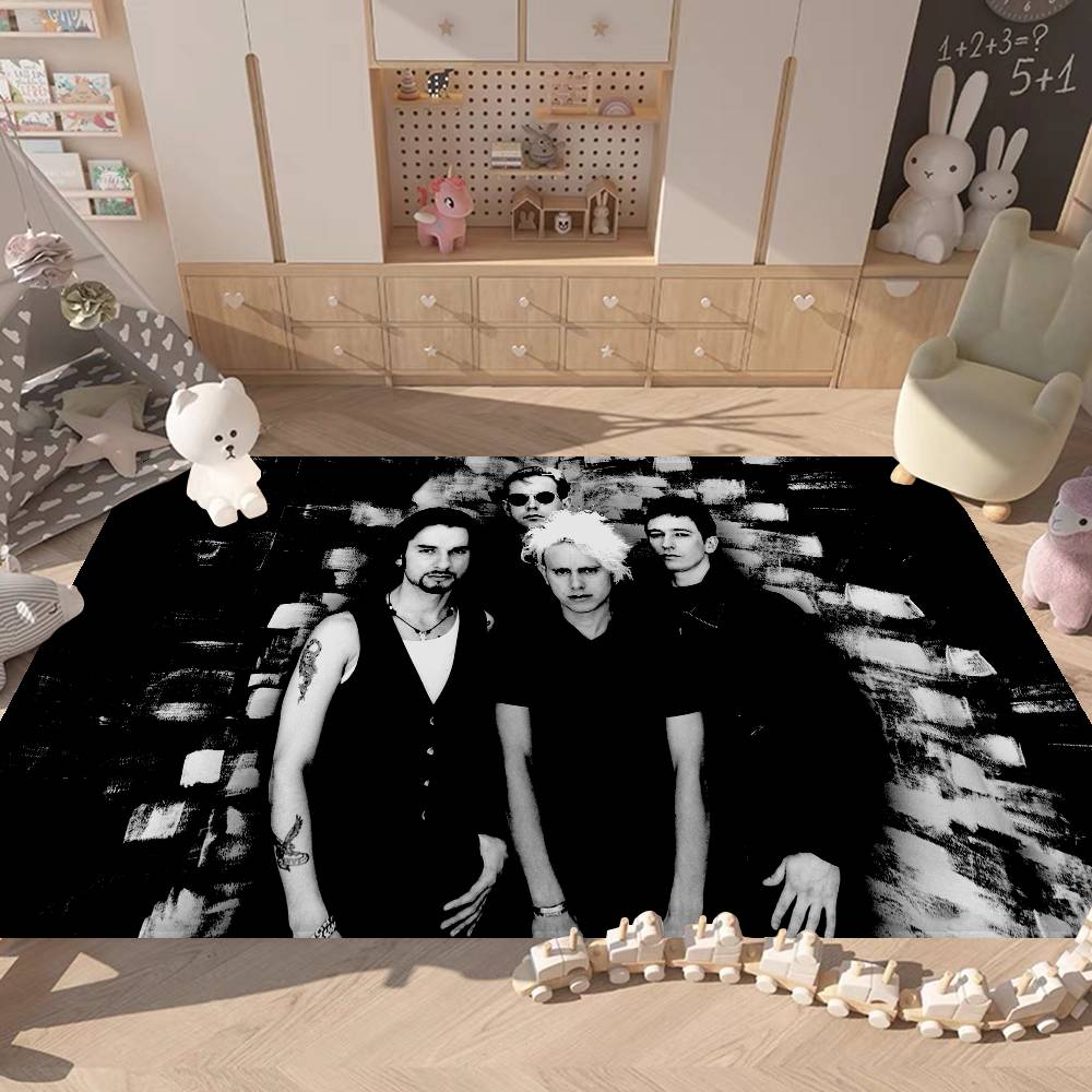 Depeche Mode Singer Floor Mat Rectangle Anti-slip Home Soft Badmat Front Door Indoor Outdoor Mat Welcome Doormat