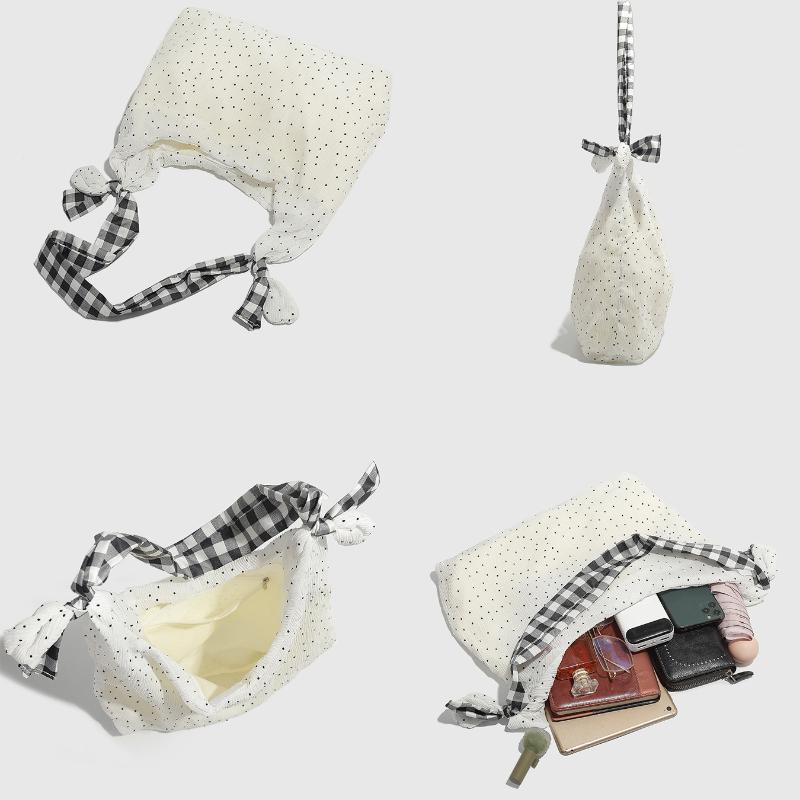 Große Kapazität Welle Tragetaschen für Damen Punkt Crossbody-Tasche für Damen Umhängetaschen Leichte Designertasche Schultaschen für Mädchen
