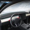 For Tesla Model Y  2022 2023 Interior Auto Accessories Dash Mat Dashboard Decorative Cushion Light-Proof Pad Non-Slip