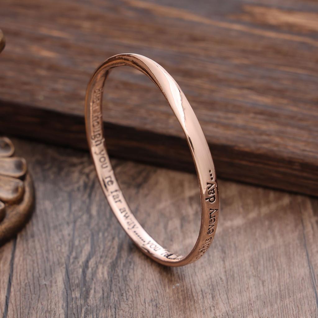 Vintage geometric bracelet, friend couple missing bracelet gift