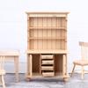 1:12 Dollhouse Miniature Wood Display Cupboard Shelf Cabinet Decoration Painted