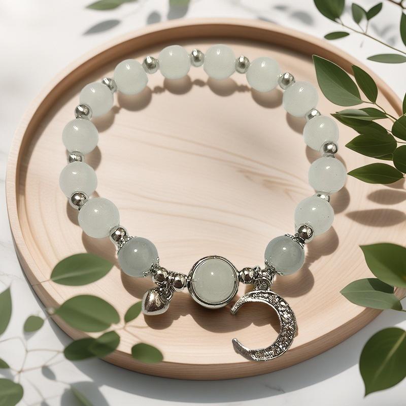 Lily of the Valley Butterfly Bracelet - Multi-Style Beaded Star & Moon Design