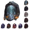 Men's Halloween Themed Long Sleeve Top with Print