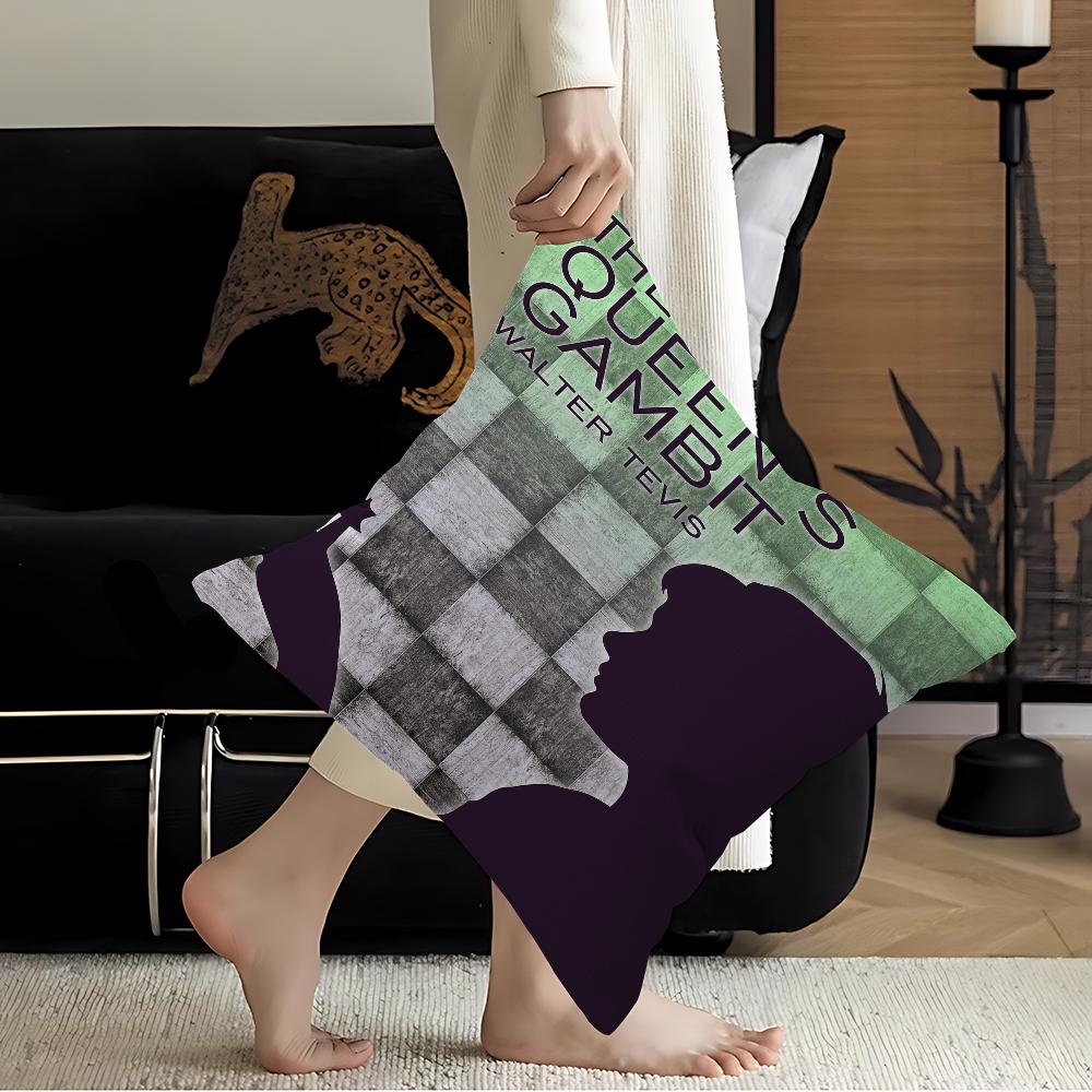 The Queen's Gambit Pillowcases Home Bedding Decorative Pillow Cover Wedding Super Soft Pillow Case