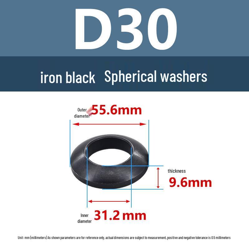 304 Stainless Steel Spherical Tapered Gasket - Concave-Convex Combination