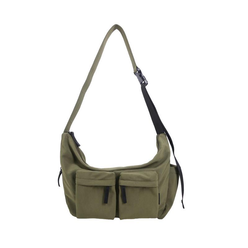 Nylontuch Freizeittasche Damen neue Sportwind Umhängetasche leicht vielseitig großes Fassungsvermögen Schultertasche