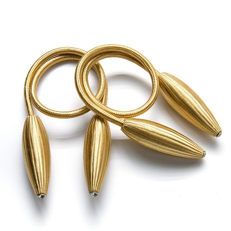 Modern Decorative Curtain Tie Backs No Drill DIY Twist Window Curtain Holders Flexible Home Decor