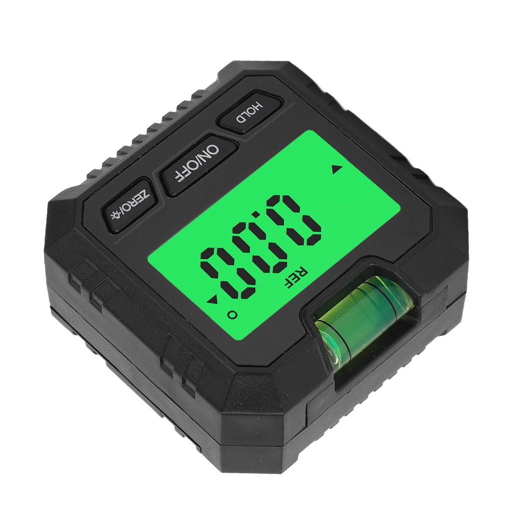 Digital Box Backlit LCD Display Magnetic Base 4 X 90 degrees Angle Gauge Meter Finder Protractor for Automotive Motorcycle