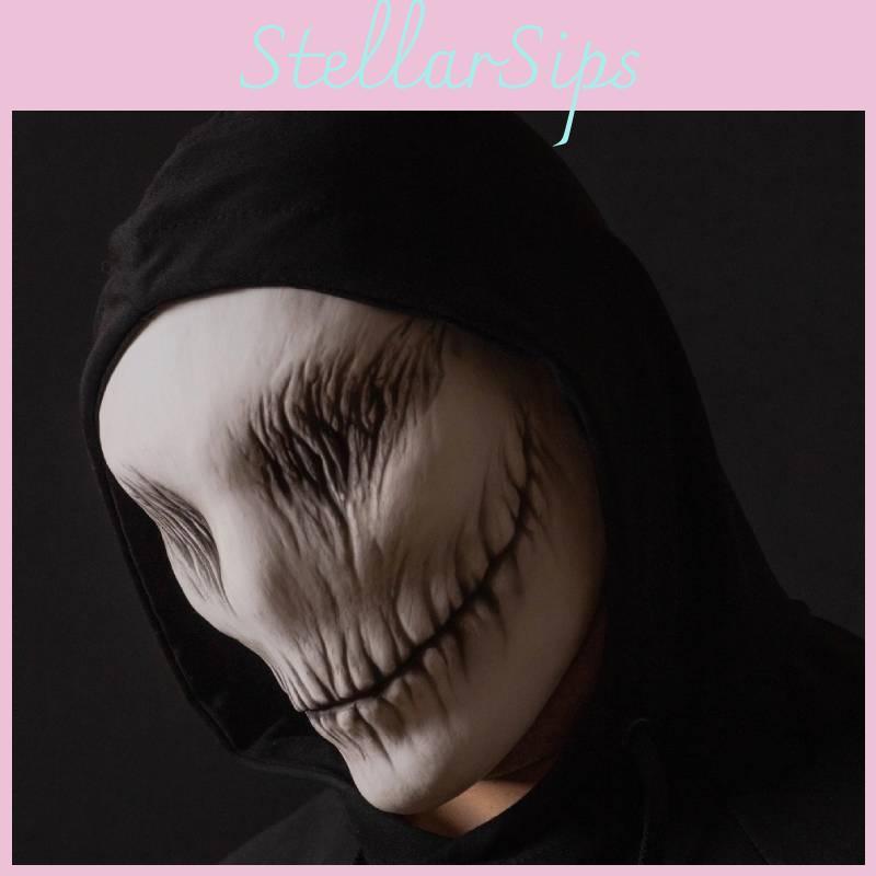 Spooky Halloween Ghost Latex Mask For Costume Parties Cosplay Accessories And Props