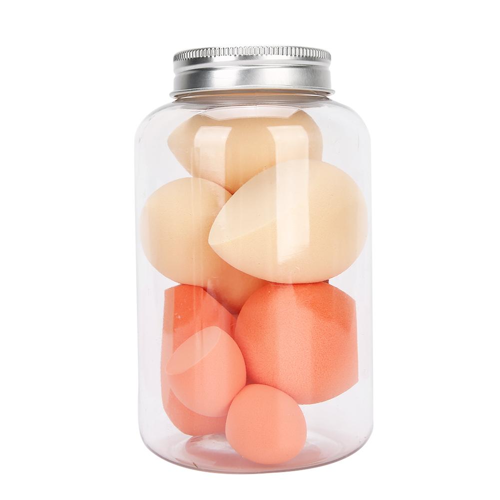 8pcs Makeup Sponge Wet Dry Dual Use Makeup Soft Powder Puff Makeup Tool