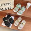 Non-slip Thick Soled Beach Shoes Hook&Loop Sandals Female Trend Fashion Casual Shoes Student Fairy Wind Summer Net Celebrity Ins Outside Wear