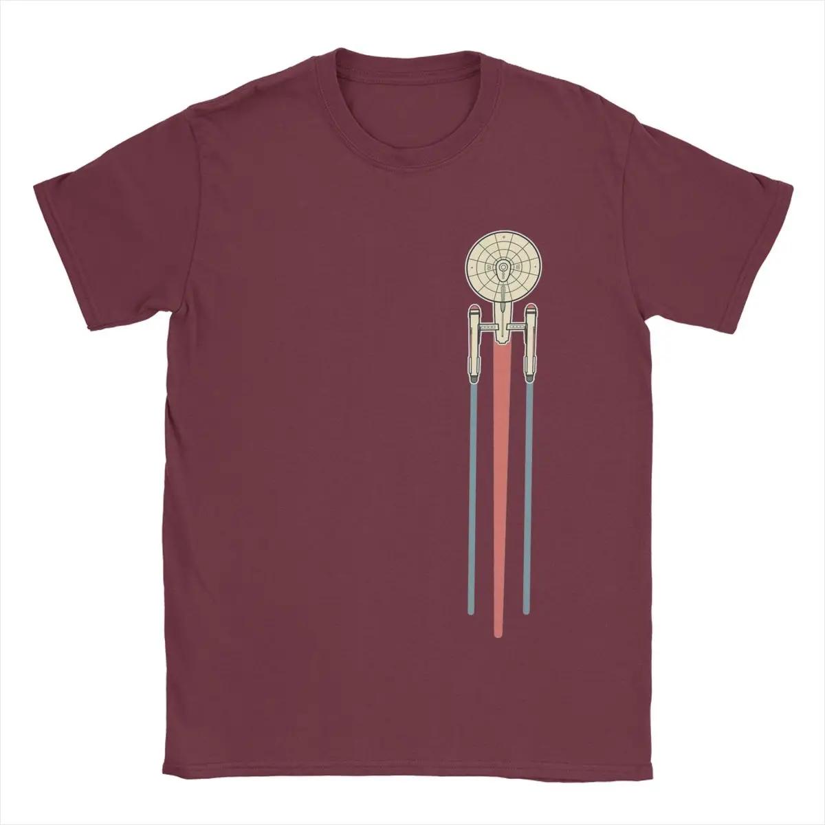 

Мужские футболки USS Enterprise Stars Treks Amazing Pure Cotton Tee Shirt Футболки с коротким рукавом Футболки с круглым вырезом Топы больших размеров XXXXXL