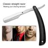 Barber Straight Professional Stainless Steel Folding Hair Clipper for Barbers and Hairdressers Black 6.3 to 9.7 Inch 1 Piece