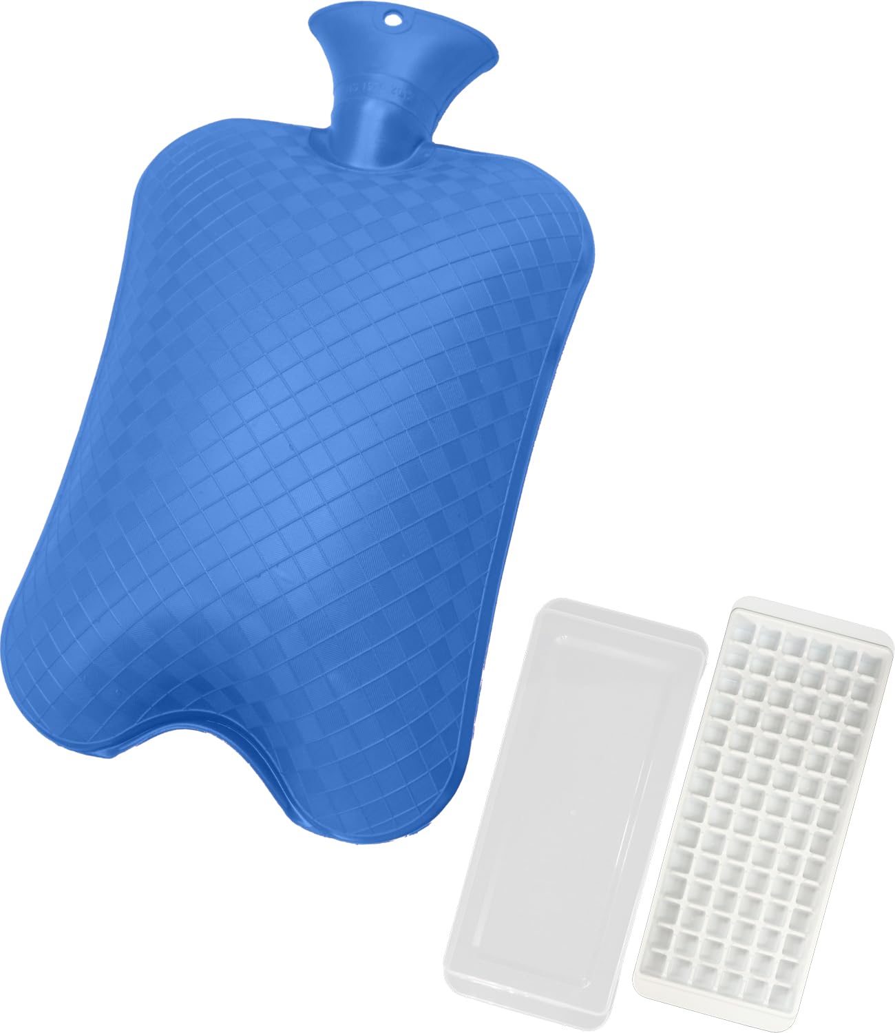 

KENOU Водяная подушка 3000 мл Длина 30 см Ширина 22 см Водяная подушка ПВХ Взрослые Дети Эко Многоразовая Лед (Синий + Поднос)