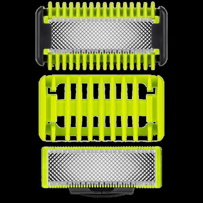 Replacement Blades - Philips - QP620 - OneBlade Body and Face Compatible with All Trimmers