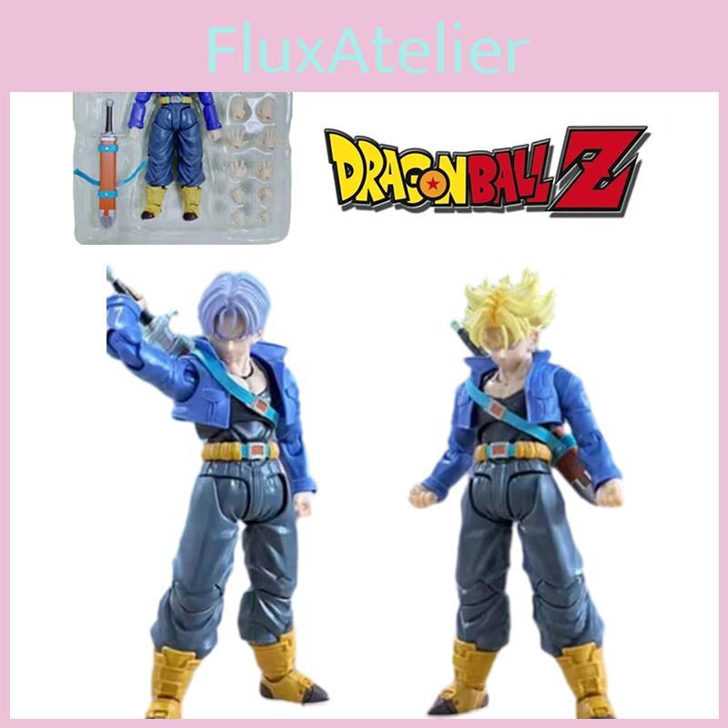 Super Saiyan Future Teen Trunks Model Figure Articulated Joints Boxed Collectible