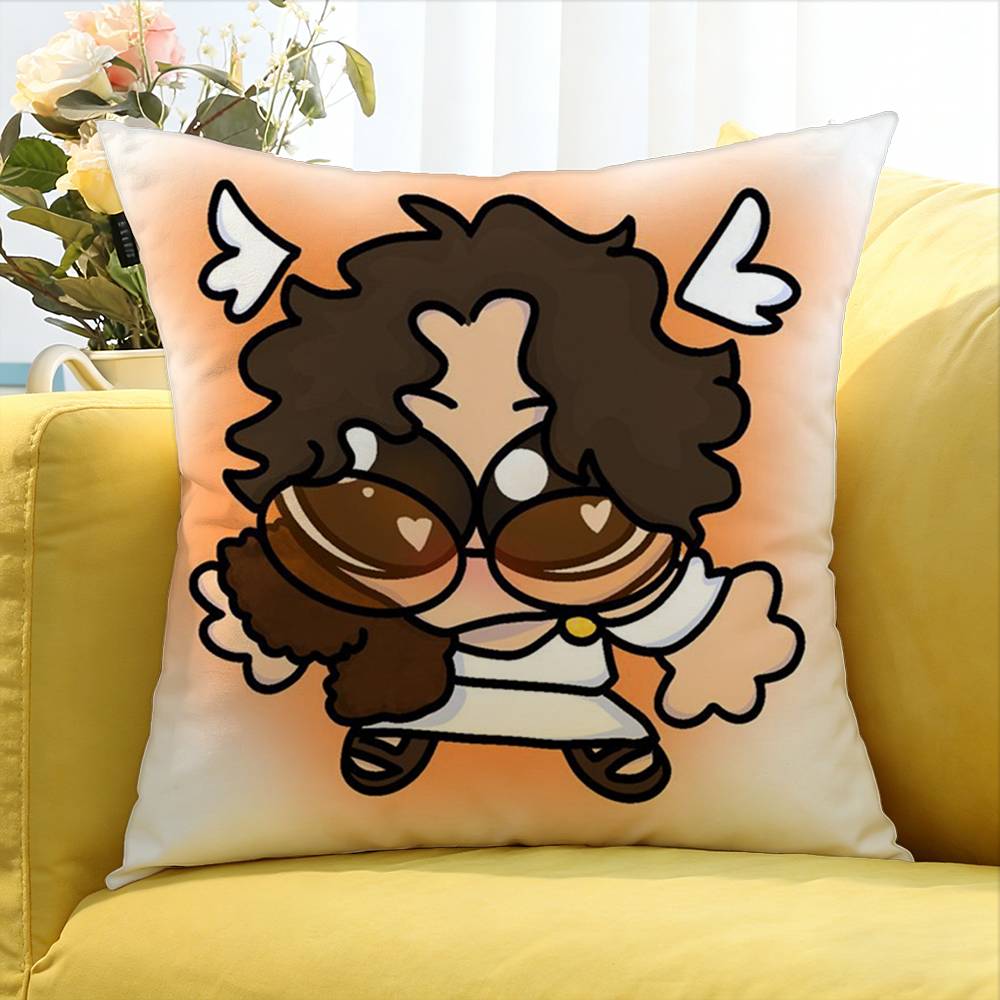 E-Epic The Musical World Various Sizes Square Pillow Case For Car Home Bedchamber Decor