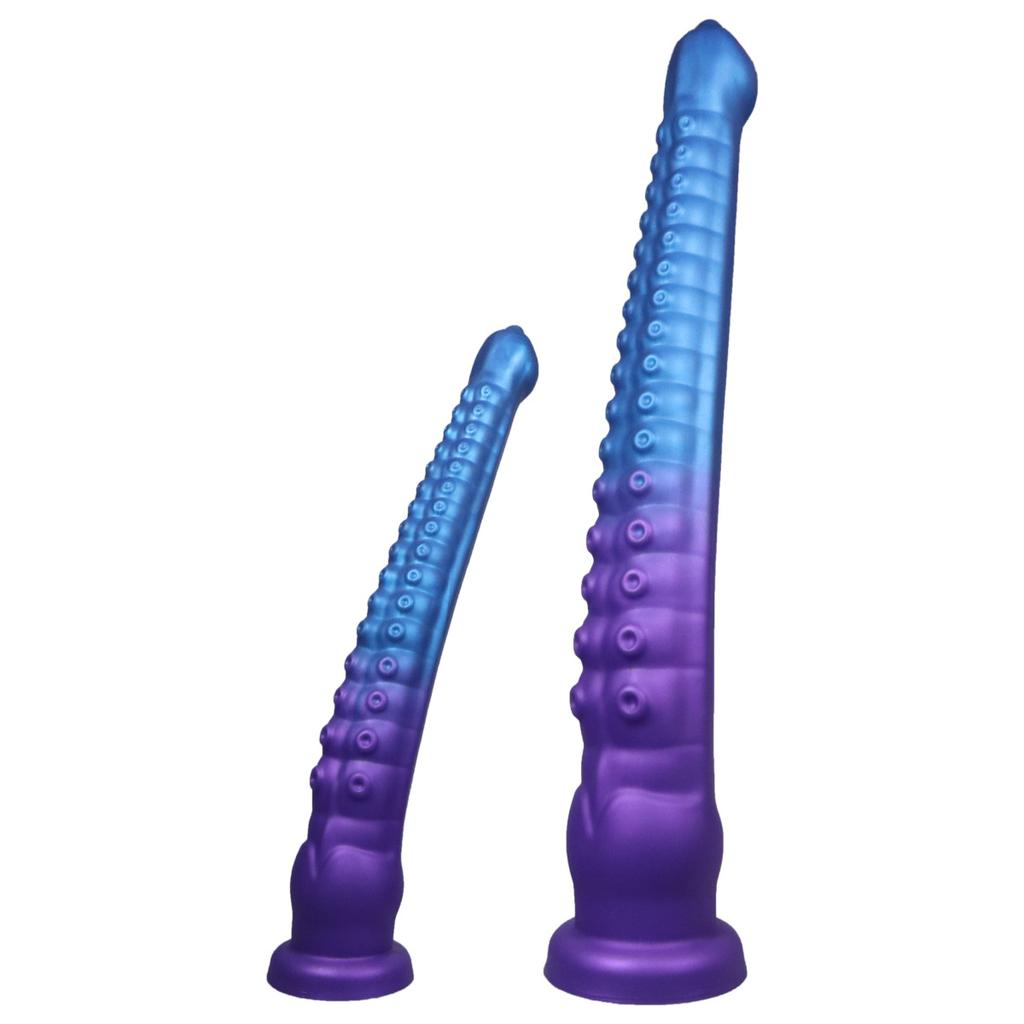 Tentacle Anal Plug - Liquid Silicone Fantasy Butt Plug with Color Mix Design, Realistic Texture for Beginners & Advanced Play Sex Toys