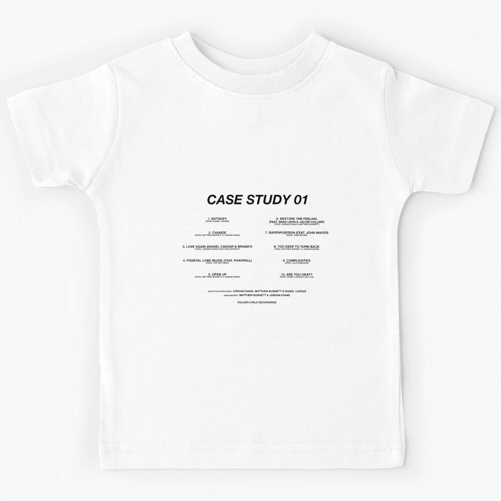 CASE STUDY 01 - Daniel Caesar Relaxed Fit Kids T-Shirt 160