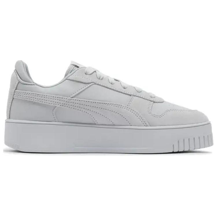 New PUMA Carina Street Low Top Skateboard Shoes Women's Gray 395093-06