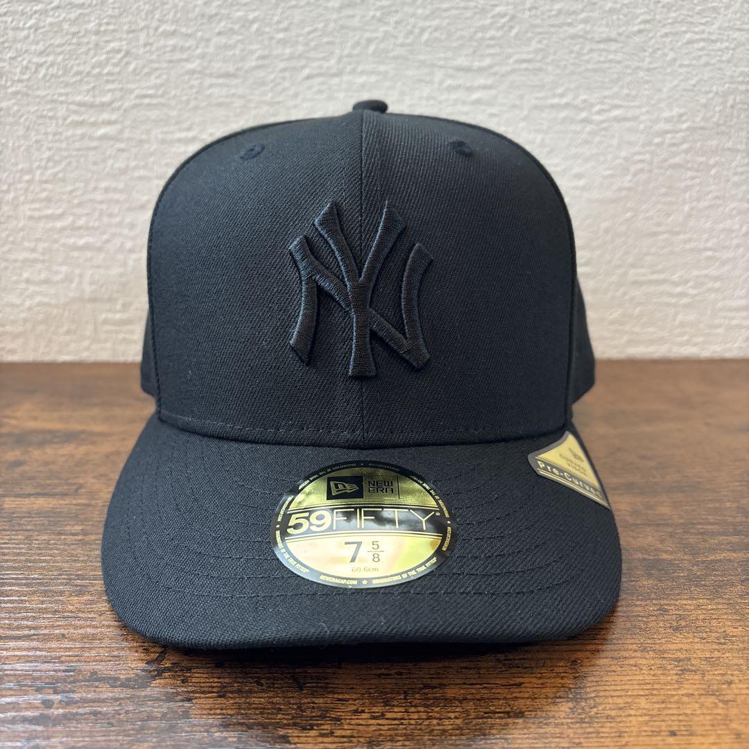 

[USED] Tagged newera PC59FIFTY 7 5/8 Yankees Black x Black