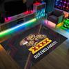 Queensland Maroons Design Crystal Velvet Carpet Cozy Non?Slip Printed Rug For Bedroom Living Room Entrance
