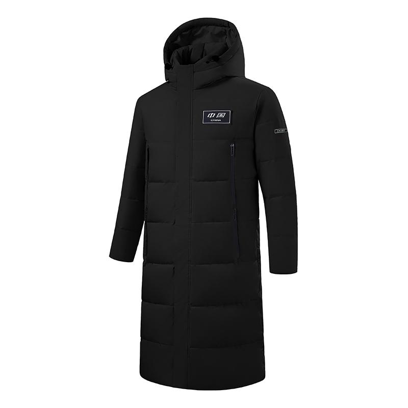 Warm Long Down Jacket Men`s Outdoor