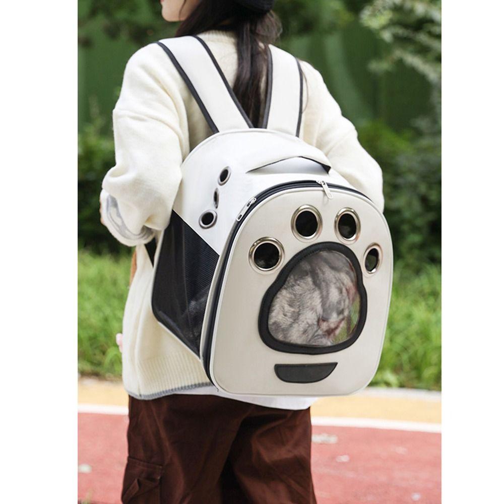 Foldable Travel Cat Carrier Lightweight Portable Pet Bag Easy To Carry Pet Backpack Going Out
