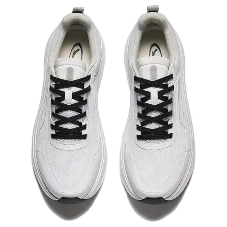 Anta Shining Pro Confortável Antiderrapante Baixo Casual Tênis Masculino Cinza 112427711-1