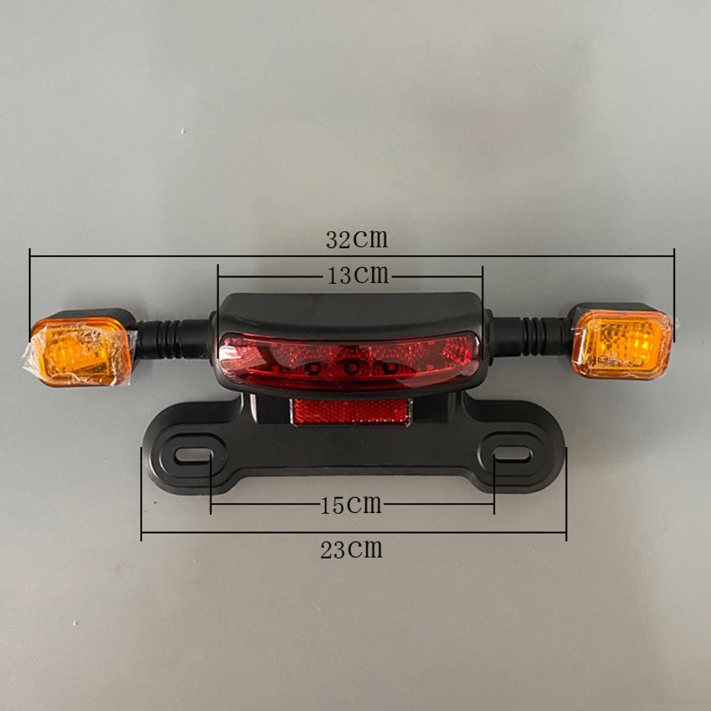 Brake Light Electric Vehicle Turn Signal Note Orange
