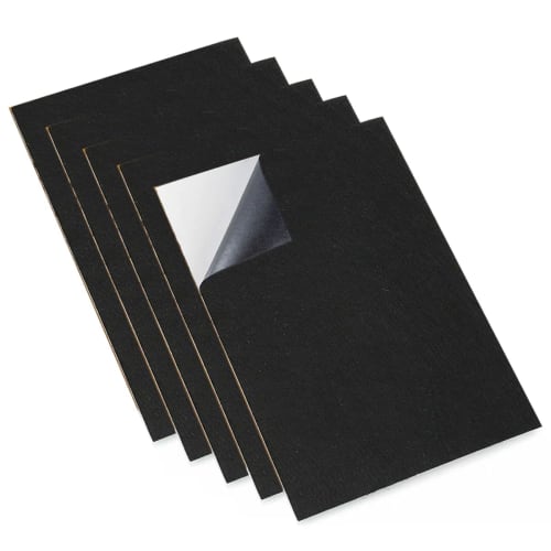 

Самоклеящиеся листы из фетра, 20 см x 30 см x 3 мм толщиной (Пакет из 5), Толстые войлочные мебельные накладки для предотвращения царапин, снижения шума, для мебели