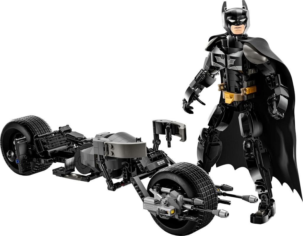 LEGO Super Heroes Batman Figure Batpod Bike Toy Present Birthday Block Christmas Boys Girls Children 12 Years Old 13 Years Old 14 Years Old Elementary